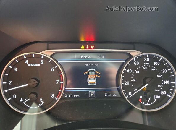 3N1AB8CV6SY417851 2025 NISSAN SENTRA Gray ხელსაწყოთა პანელის ხედი