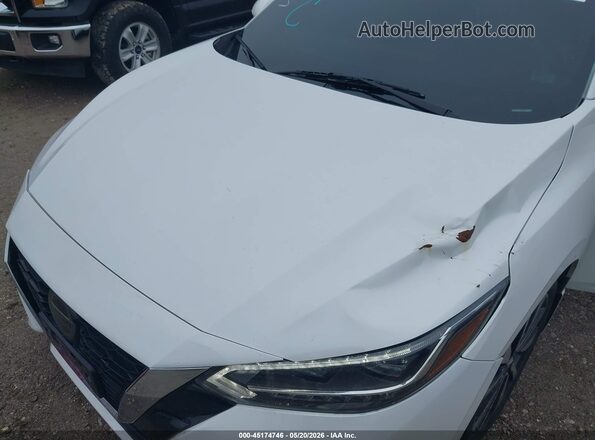3N1AB8CV7LY225680 2020 NISSAN SENTRA Белый Вид сзади