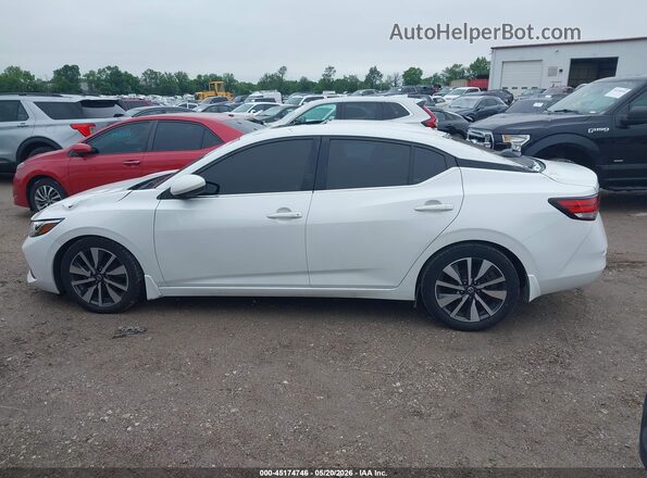3N1AB8CV7LY225680 2020 NISSAN SENTRA Белый Панорамный вид салона 360°
