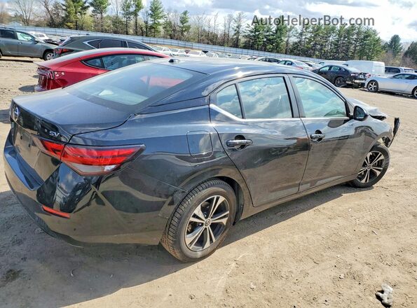 3N1AB8CV7MY253576 2021 NISSAN SENTRA Black Trasero derecho