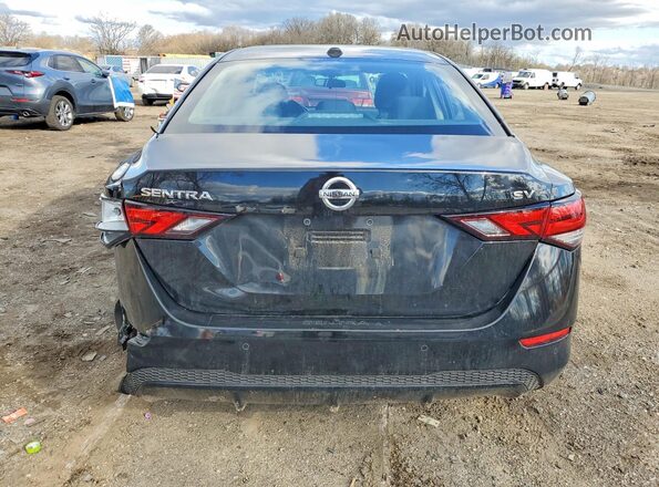 3N1AB8CV7MY270099 2021 NISSAN SENTRA Black Հետևի տեսք