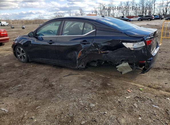 3N1AB8CV7MY270099 2021 NISSAN SENTRA Black Հետևի ձախ