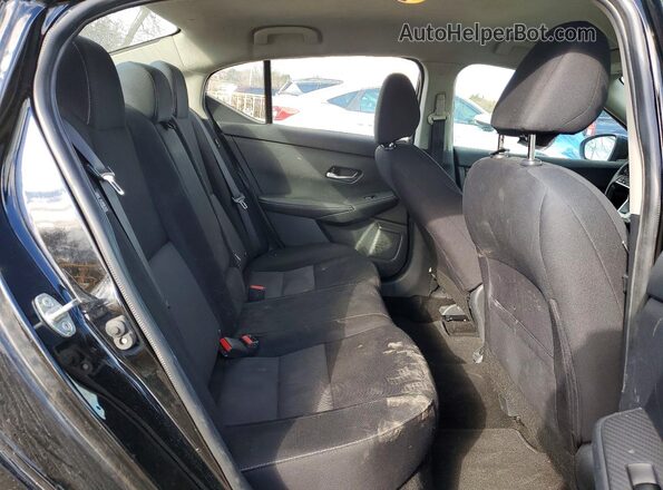 3N1AB8CV7MY270099 2021 NISSAN SENTRA Black Հետևի նստատեղերի տեսք