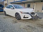 2021 Nissan Sentra Sv White vin: 3N1AB8CV7MY310942