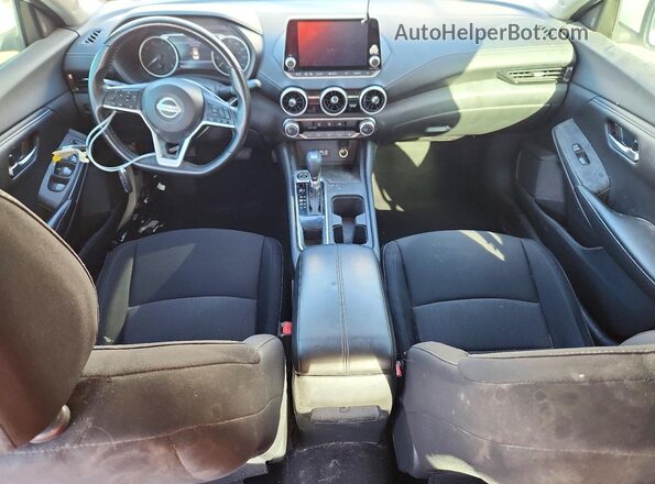3N1AB8CV7PY223708 2023 NISSAN SENTRA White Вид панелі приладів