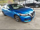 2023 Nissan Sentra Sv Xtronic Cvt Синий vin: 3N1AB8CV7PY228374