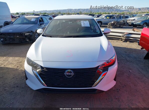 3N1AB8CV7RY268828 2024 NISSAN SENTRA Белый Вид щитка приборов