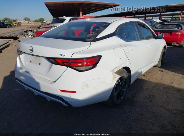 3N1AB8CV7RY268828 2024 NISSAN SENTRA Белый Задняя правая четверть