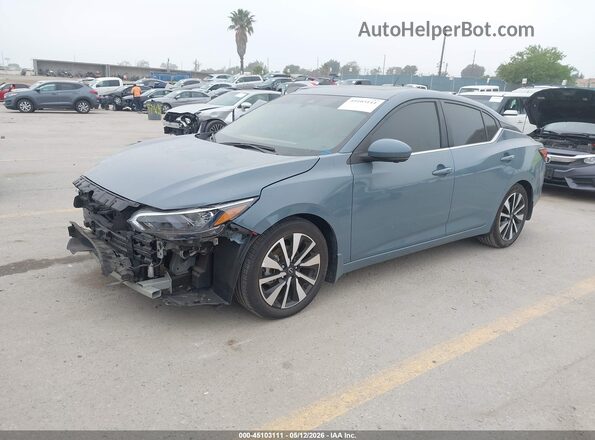 3N1AB8CV7RY273608 2024 NISSAN SENTRA Серый Передняя левая четверть