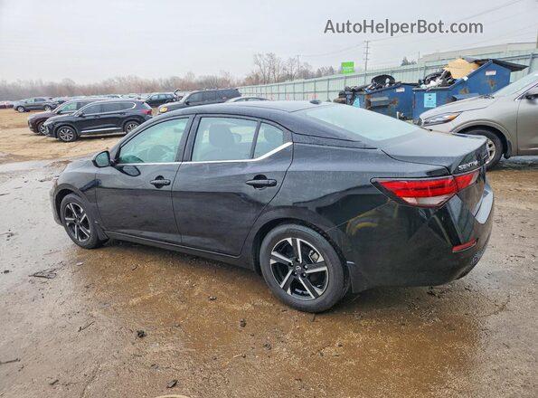 3N1AB8CV7RY309880 2024 NISSAN SENTRA Black უკანა მარცხენა