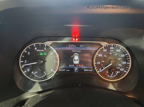 3N1AB8CV7RY309880 2024 NISSAN SENTRA Black ხელსაწყოთა პანელის ხედი