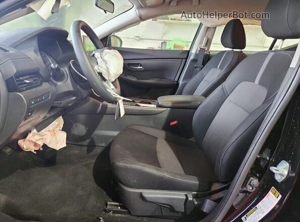 3N1AB8CV7RY309880 2024 NISSAN SENTRA Black წინა სალონის ხედი