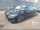 2025 Nissan Sentra Sv Черный vin: 3N1AB8CV7SY330556
