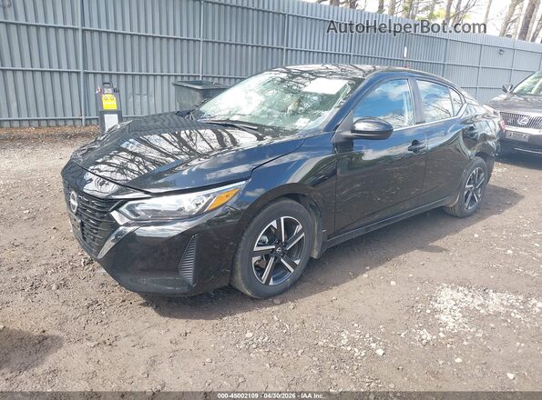 3N1AB8CV7SY330556 2025 NISSAN SENTRA Черный Передняя левая четверть