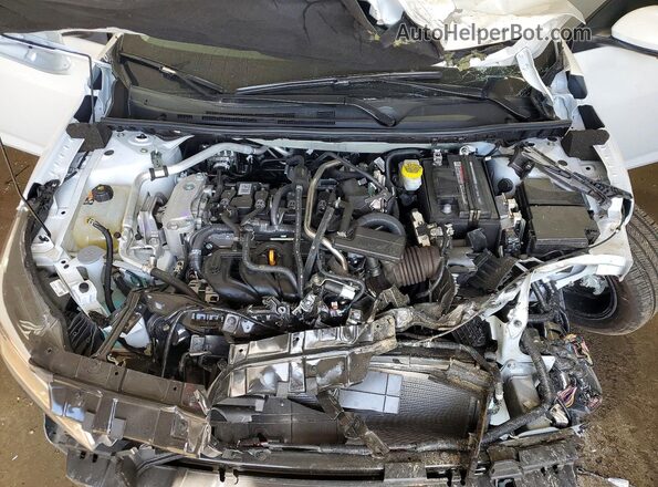 3N1AB8CV7SY419852 2025 NISSAN SENTRA White Widok wnętrza z tyłu