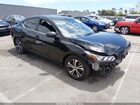 2020 Nissan Sentra Sv Xtronic Cvt Black vin: 3N1AB8CV8LY219211