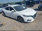 2021 Nissan Sentra Sv Xtronic Cvt White vin: 3N1AB8CV8MY292676