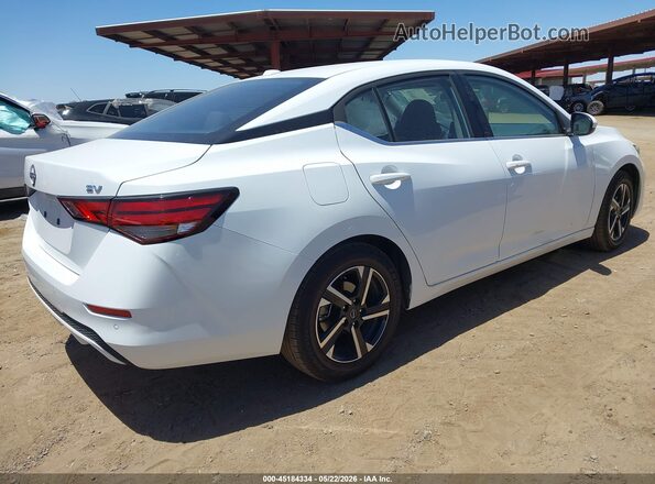 3N1AB8CV8RY380232 2024 NISSAN SENTRA Белый Задняя правая четверть