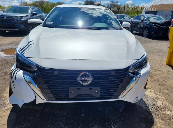 3N1AB8CV8SY264650 2025 NISSAN SENTRA White Widok z przodu