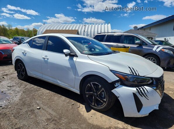 3N1AB8CV8SY264650 2025 NISSAN SENTRA White Przód prawy