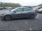 2025 Nissan Sentra Sv Серый vin: 3N1AB8CV8SY345437