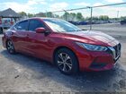 2021 Nissan Sentra Sv Xtronic Cvt Red vin: 3N1AB8CV9MY266068