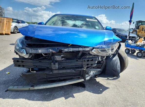 3N1AB8CV9MY270184 2021 NISSAN SENTRA Синий Вид спереди