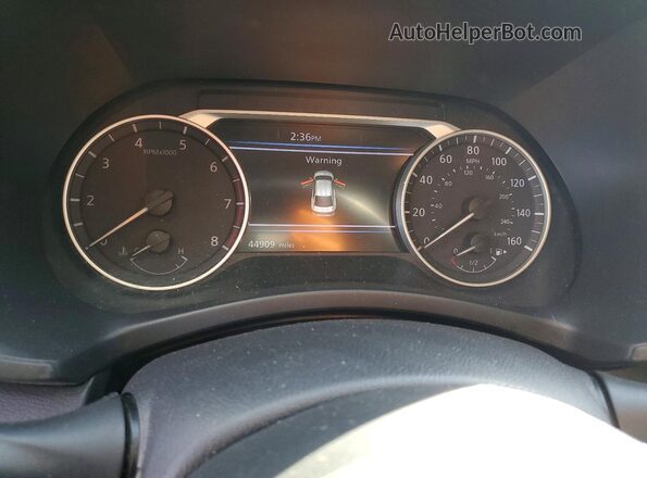 3N1AB8CV9RY242280 2024 NISSAN SENTRA Gray Widok zestawu wskaźników