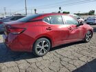 2021 Nissan Sentra Sv Maroon vin: 3N1AB8CVXMY226582