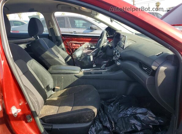 3N1AB8CVXMY226582 2021 NISSAN SENTRA Maroon Vista interior delantera