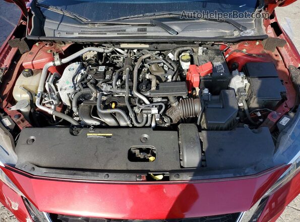 3N1AB8CVXMY226582 2021 NISSAN SENTRA Maroon Vista interior trasera
