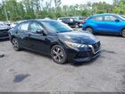 2021 Nissan Sentra Sv Xtronic Cvt Черный vin: 3N1AB8CVXMY292839