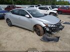 2022 Nissan Sentra Sv Xtronic Cvt Silver vin: 3N1AB8CVXNY237468