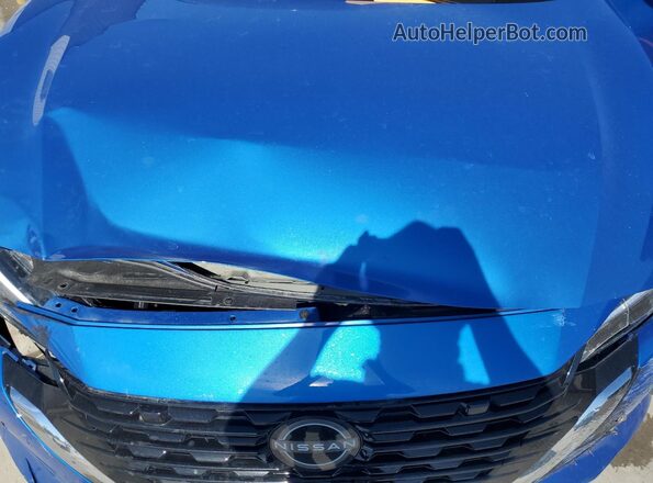 3N1AB8CVXRY361584 2024 NISSAN SENTRA Blue Widok wnętrza z tyłu