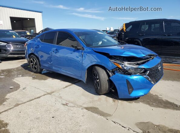 3N1AB8CVXRY361584 2024 NISSAN SENTRA Blue Przód prawy