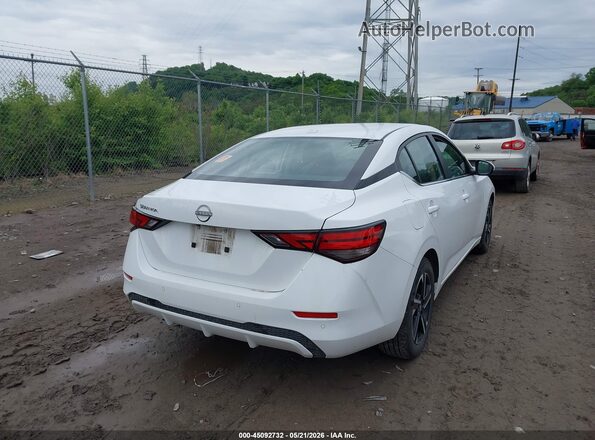 3N1AB8CVXSY209133 2025 NISSAN SENTRA White უკანა მარჯვენა