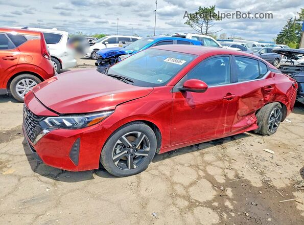 3N1AB8CVXSY287833 2025 NISSAN SENTRA Red Przód lewy