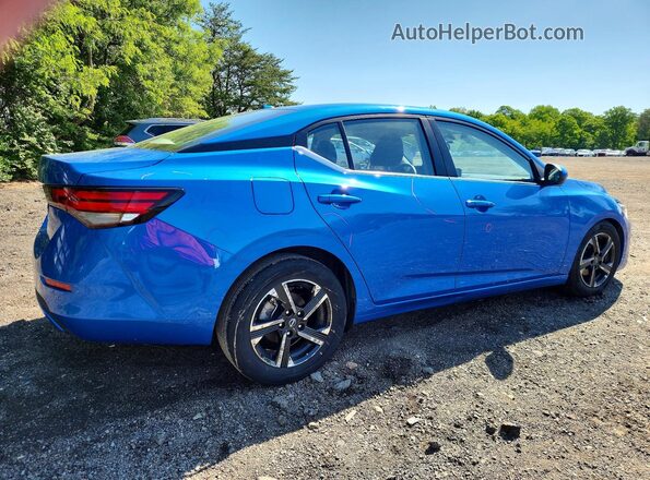 3N1AB8CVXSY291798 2025 NISSAN SENTRA Blue Задня права чверть