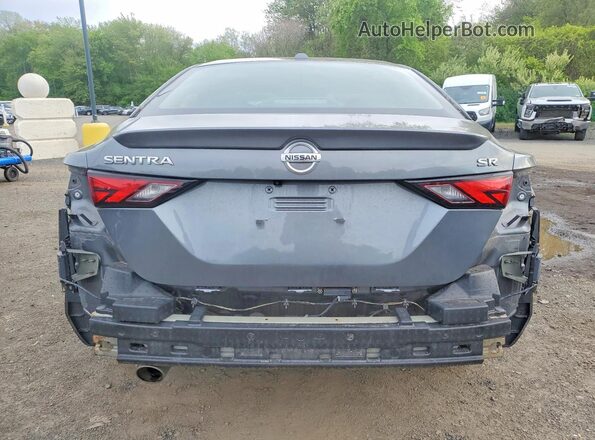 3N1AB8DV0MY301269 2021 NISSAN SENTRA Серый Вид сзади