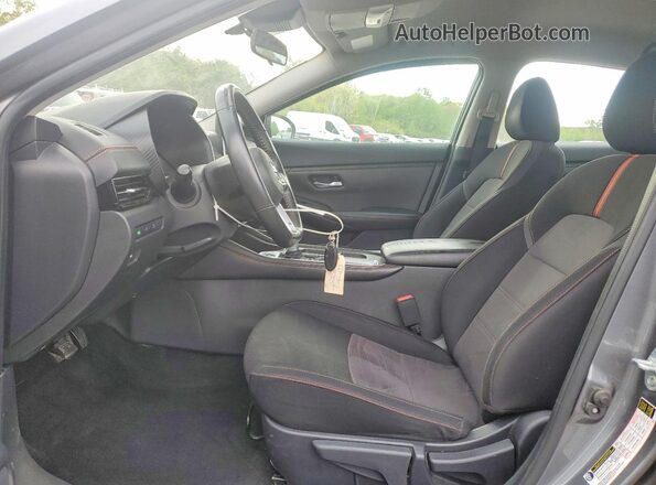 3N1AB8DV0MY301269 2021 NISSAN SENTRA Серый Вид салона спереди