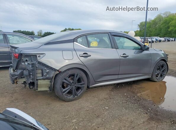 3N1AB8DV0MY301269 2021 NISSAN SENTRA Серый Задняя правая четверть