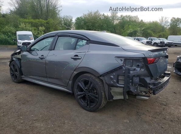3N1AB8DV0MY301269 2021 NISSAN SENTRA Серый Задняя левая четверть