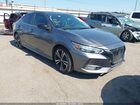 2021 Nissan Sentra Sr Xtronic Cvt Gray vin: 3N1AB8DV0MY328441