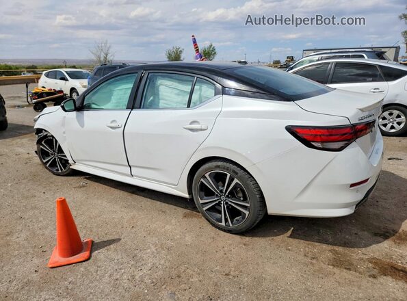3N1AB8DV0PY285899 2023 NISSAN SENTRA Белый Задняя левая четверть