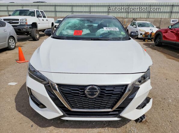 3N1AB8DV0PY285899 2023 NISSAN SENTRA Белый Вид спереди