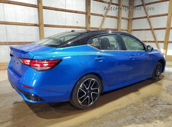 3N1AB8DV0RY376125 2024 NISSAN SENTRA Blue Trasero derecho