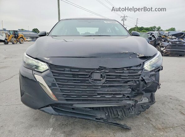 3N1AB8DV0SY411705 2025 NISSAN SENTRA Black Widok z przodu