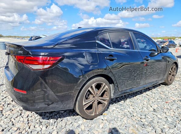 3N1AB8DV4LY221908 2020 NISSAN SENTRA Черный Задняя правая четверть