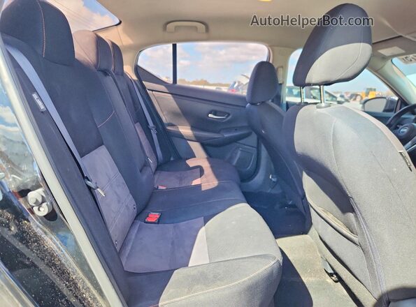 3N1AB8DV4LY221908 2020 NISSAN SENTRA Черный Вид задних сидений