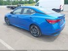2025 Nissan Sentra Sr Blue vin: 3N1AB8DV4SY312224